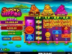 3 Lucky Hippos Slots